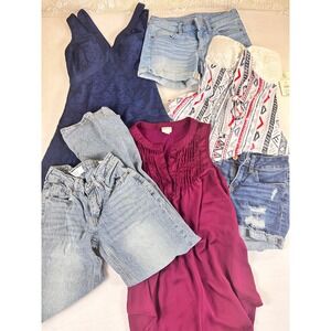 BUNDLE + FREE SHIPPING, Junior Extra Small - Summer Clothing - 6 pc Lot